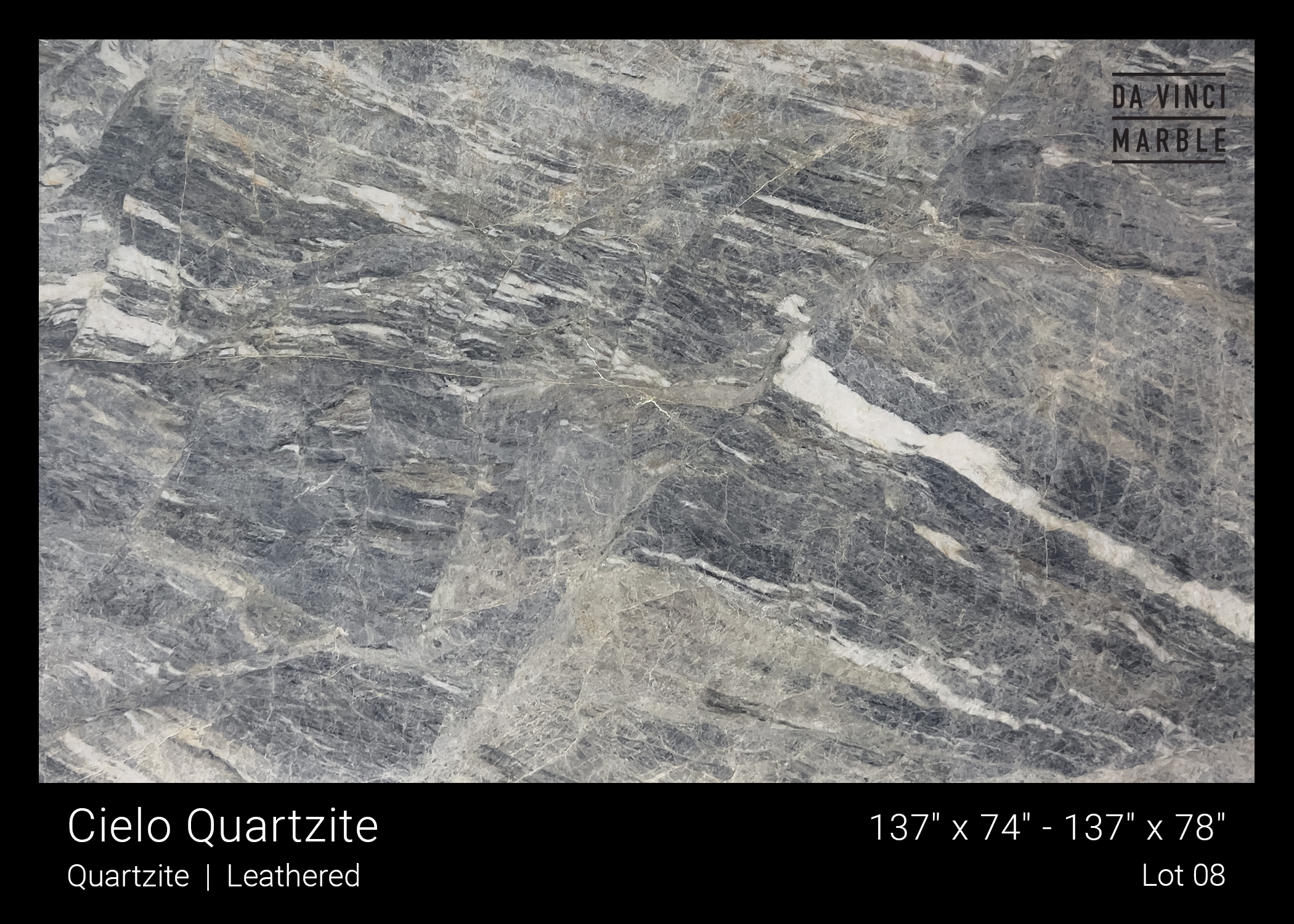 Cielo Quartzite Leather 2cm Slab