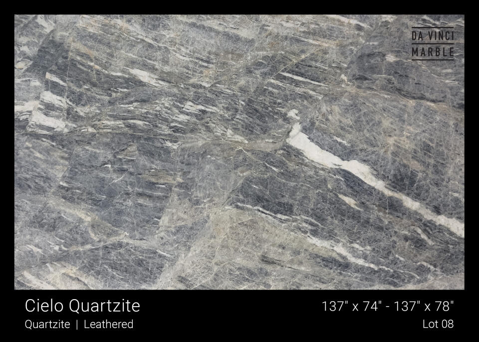 Cielo Quartzite Leather 2cm Slab