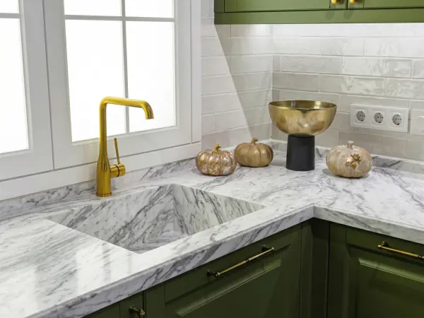 Brazilian Carrara Kitchen
