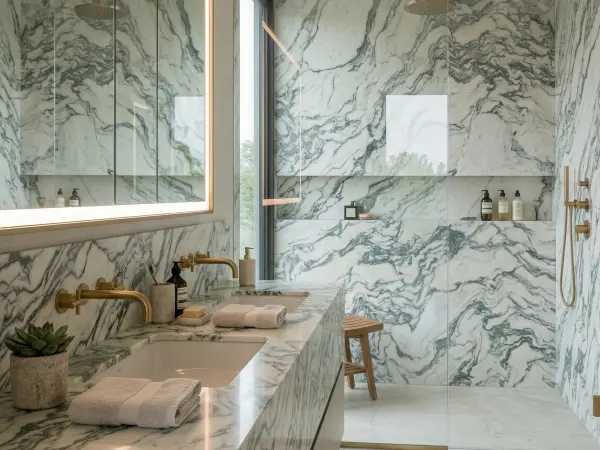 Arabescato Arni Bathroom Vanity