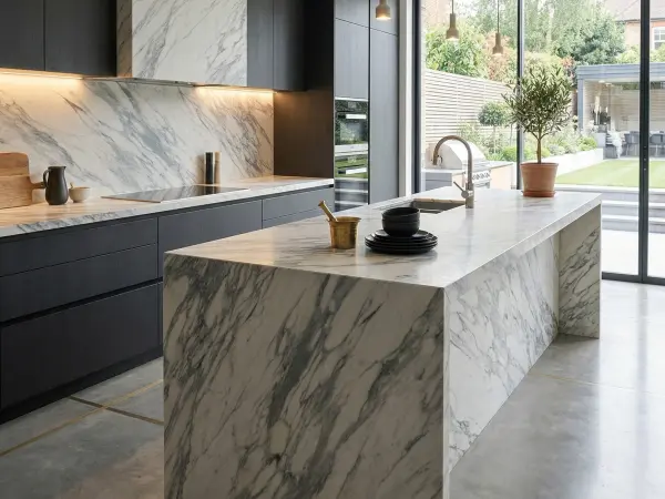 Arabescato Corchia Kitchen