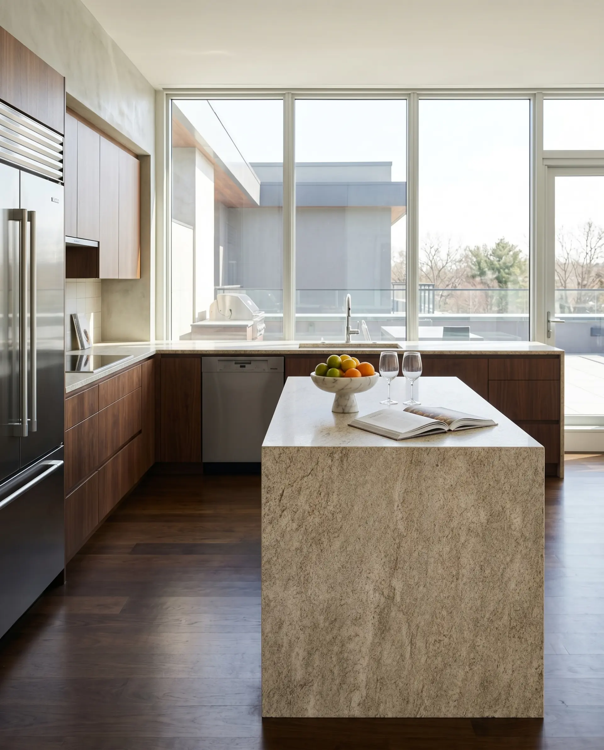 Giallo Ornamental slab