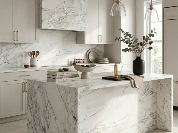 Calacatta Gold  Kitchen