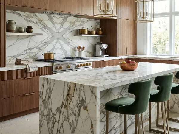 Calacatta Gold Borghini Kitchen