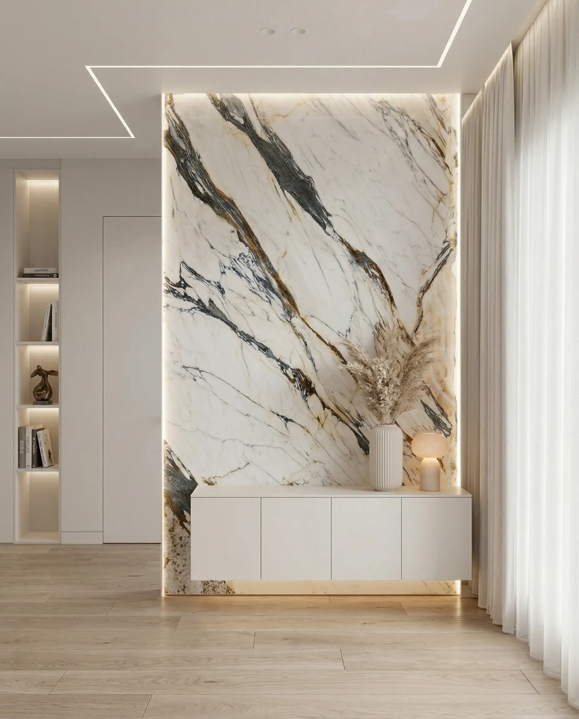 Calacatta Paonazzo slab
