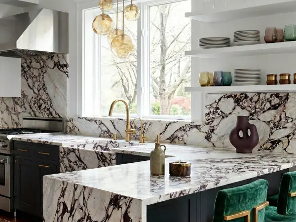 Calacatta Viola Kitchen