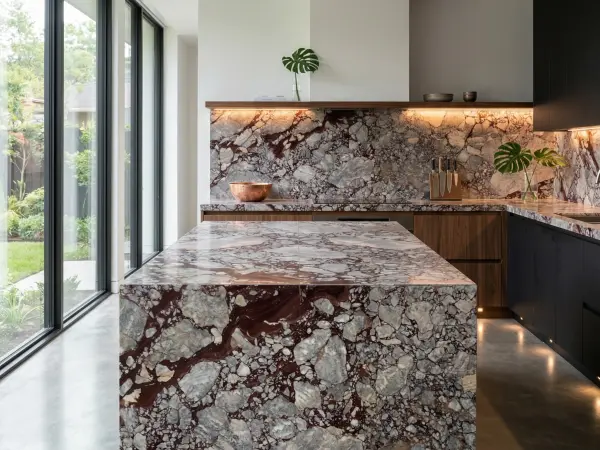 Calacatta Viola Medici Kitchen
