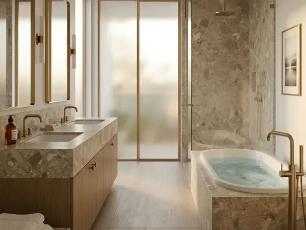 Ceppo Cream Bathroom