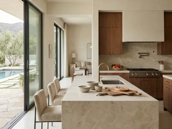 Crema Marfil Kitchen