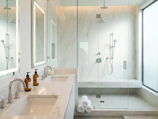 Crystal Bianco Bathroom
