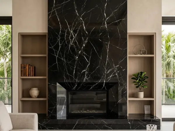 Verde Alpi Fireplace
