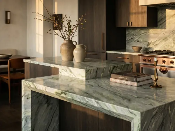 Verde Ondulato Kitchen