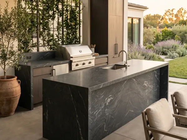 Virginia Mist Outdoor Kitchen