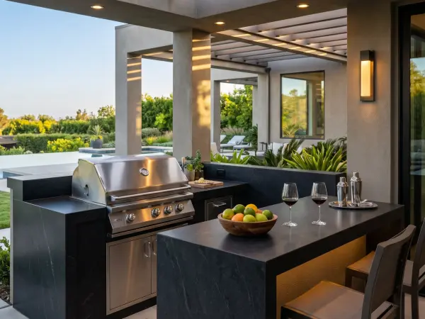 Ebony/Negresco Outdoor Bar / BBQ