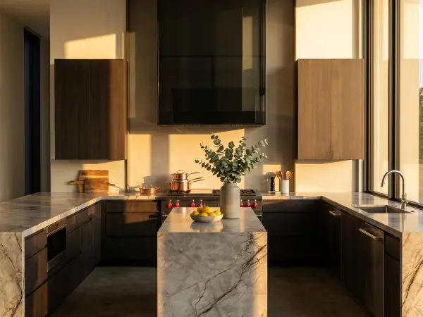 Silver River Modern Kitchen