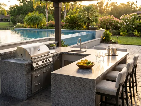 Matrix 3D Outdoor Bar / BBQ