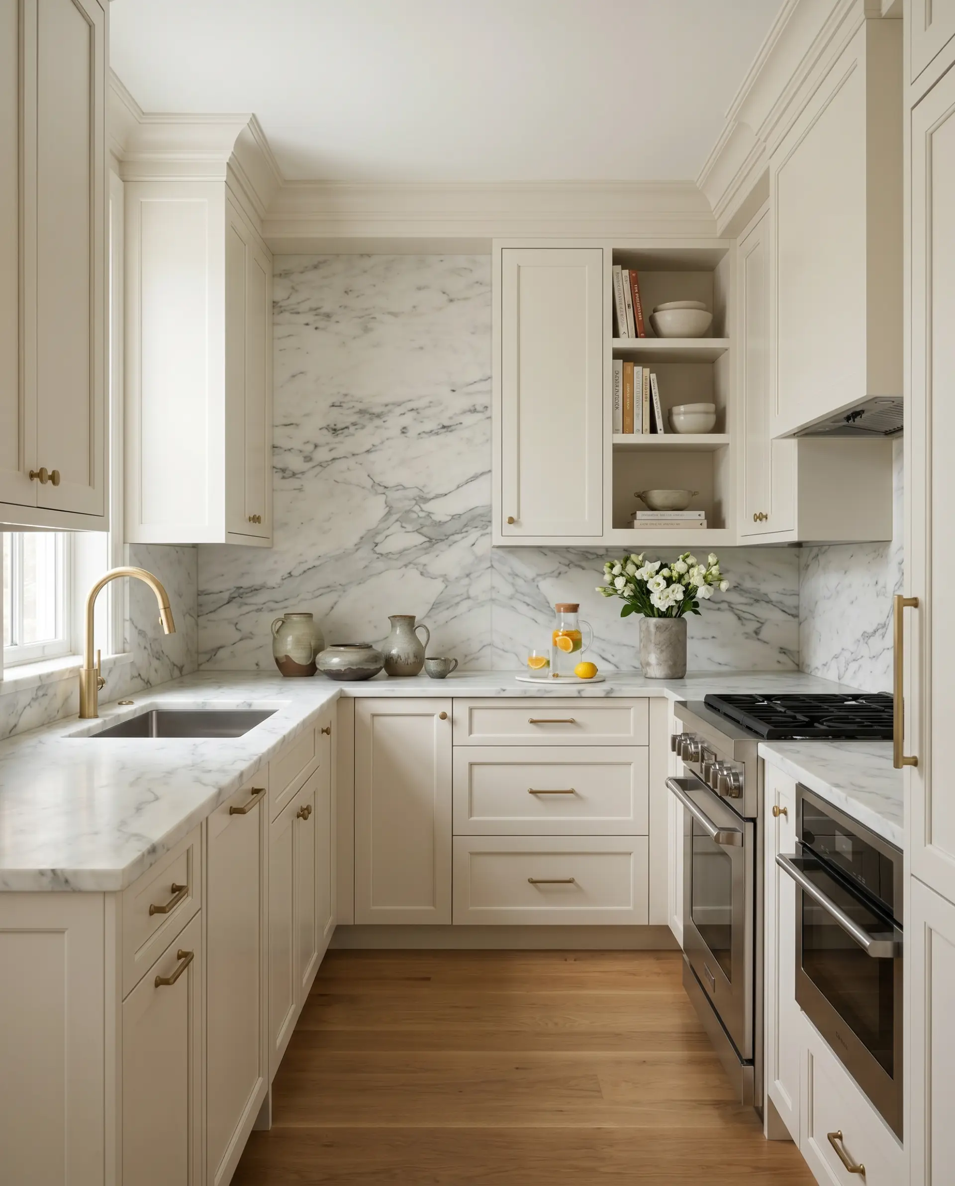 Olympian White Danby slab