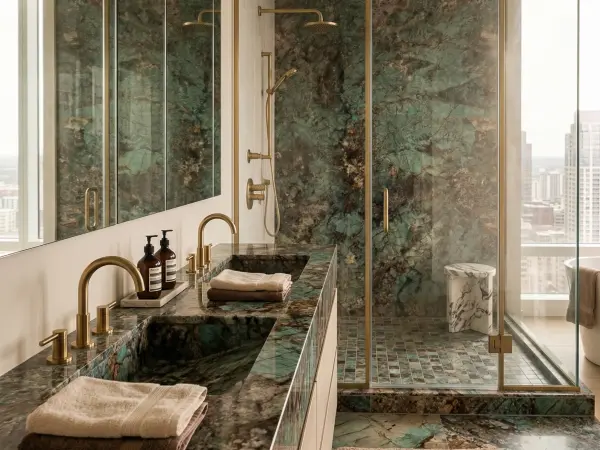 Amazonite Bathroom Vanity