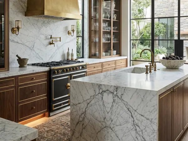 Bianco Carrara  Kitchen