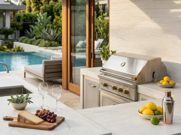Bianco Lux Outdoor Kitchen