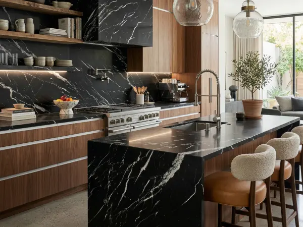 Black Lightning Kitchen