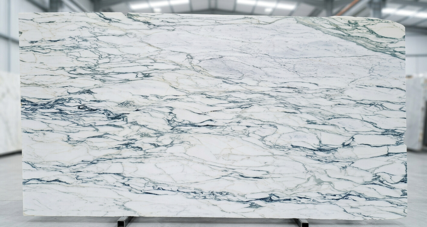 Calacatta Marble slab at Modul Marble
