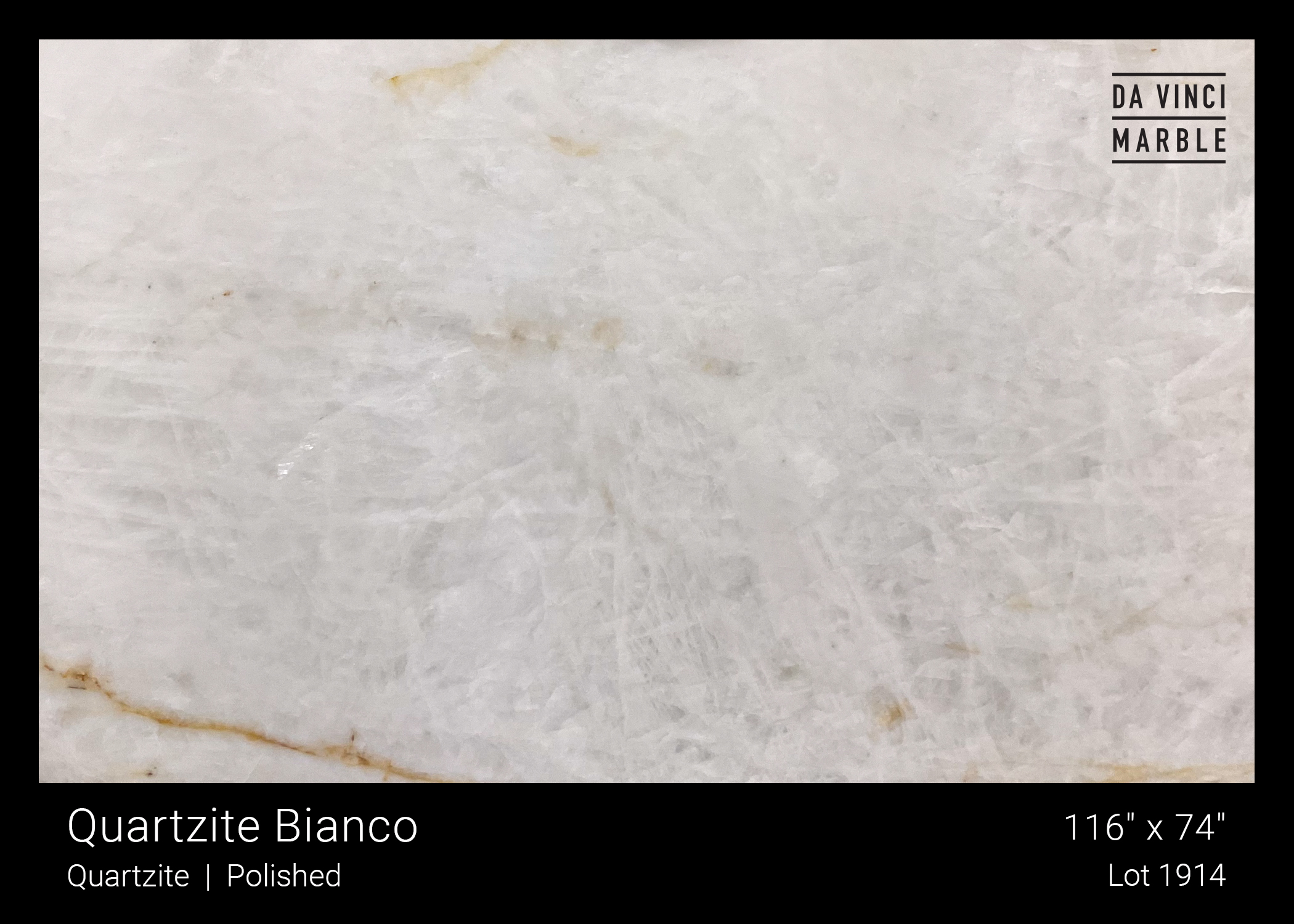 Quartzite Bianco 3/4