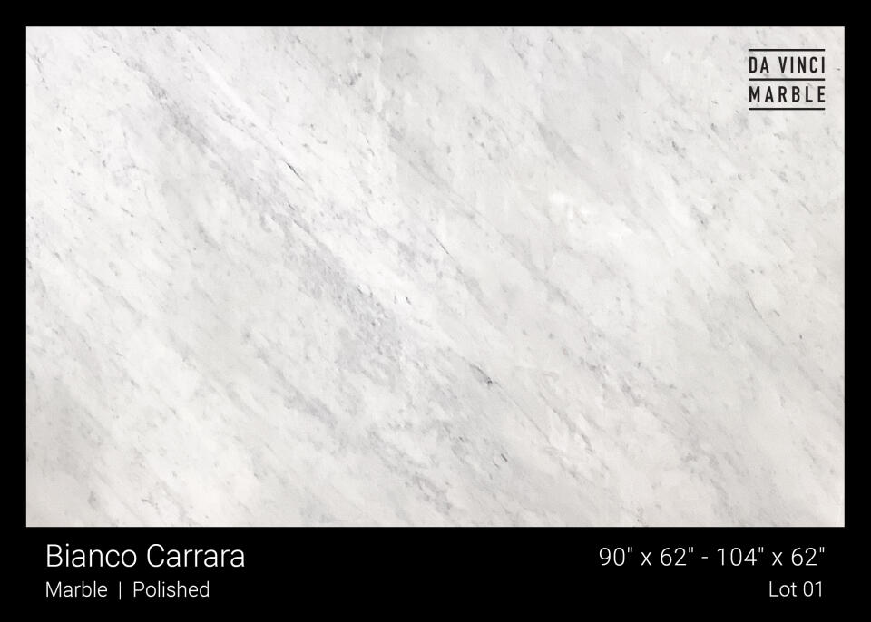 Bianco Carrara Polished 2Cm Slab