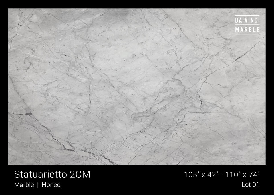 Statuarietto Honed 2Cm Slab