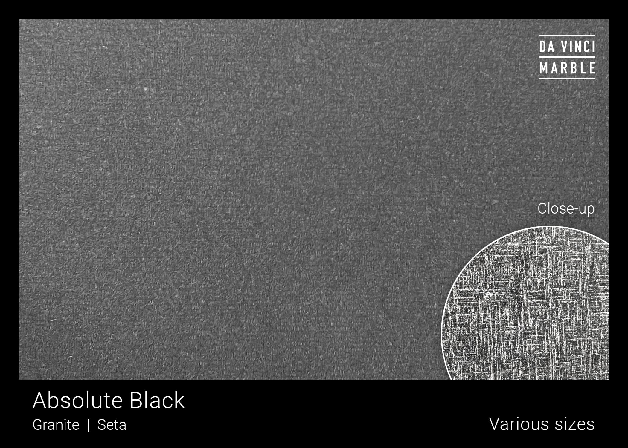 Absolute Black Seta 3/4