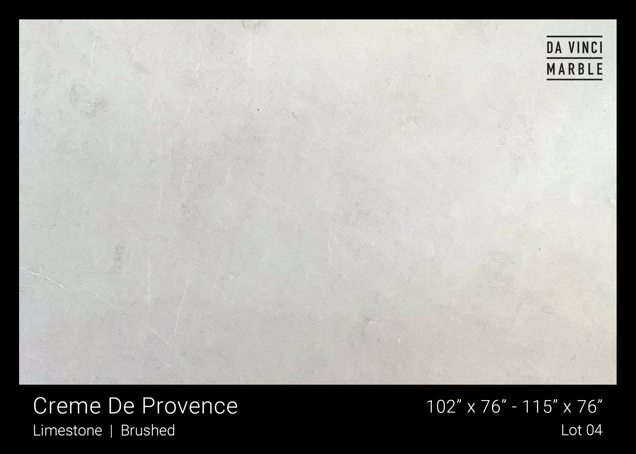 Creme Du Provence Brushed 3/4