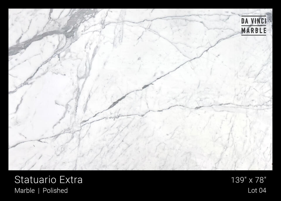 Statuario Extra Honed 2Cm Slab