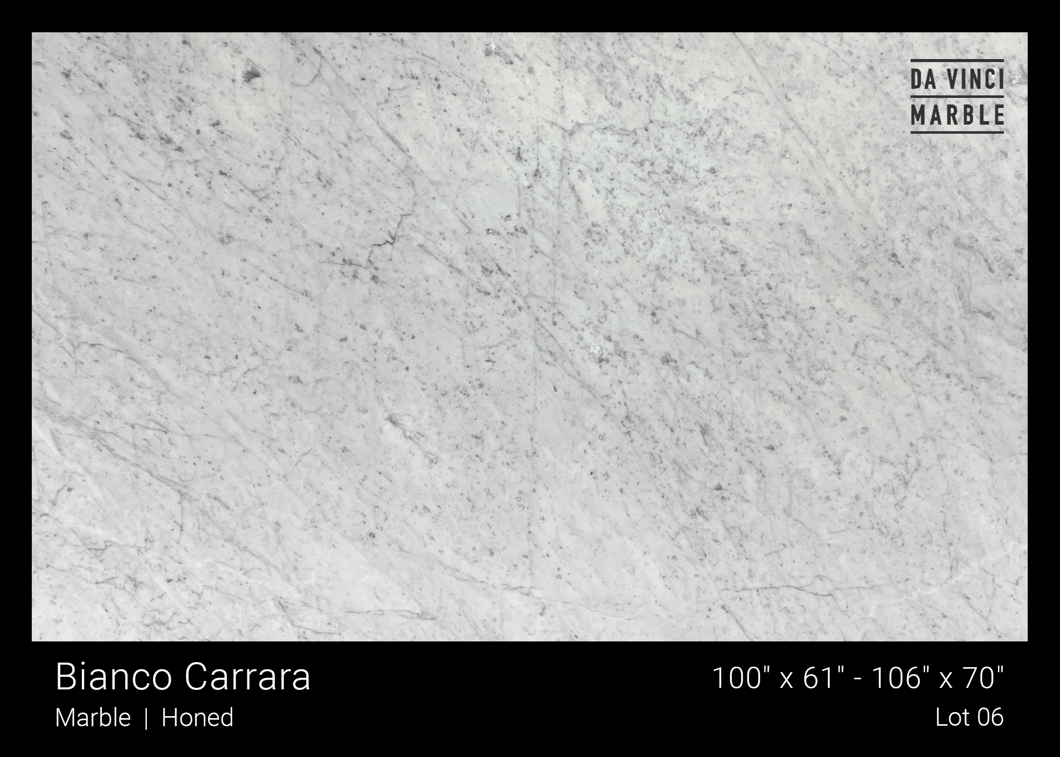 Bianco Carrara Polished 3/4