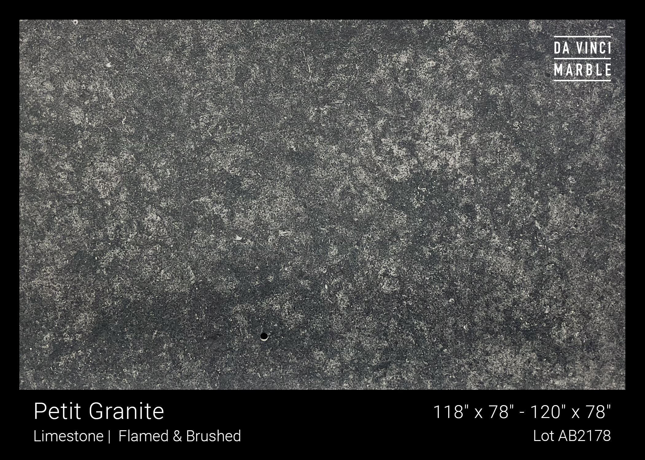 Petit Granite Flamed & Brushed 3/4