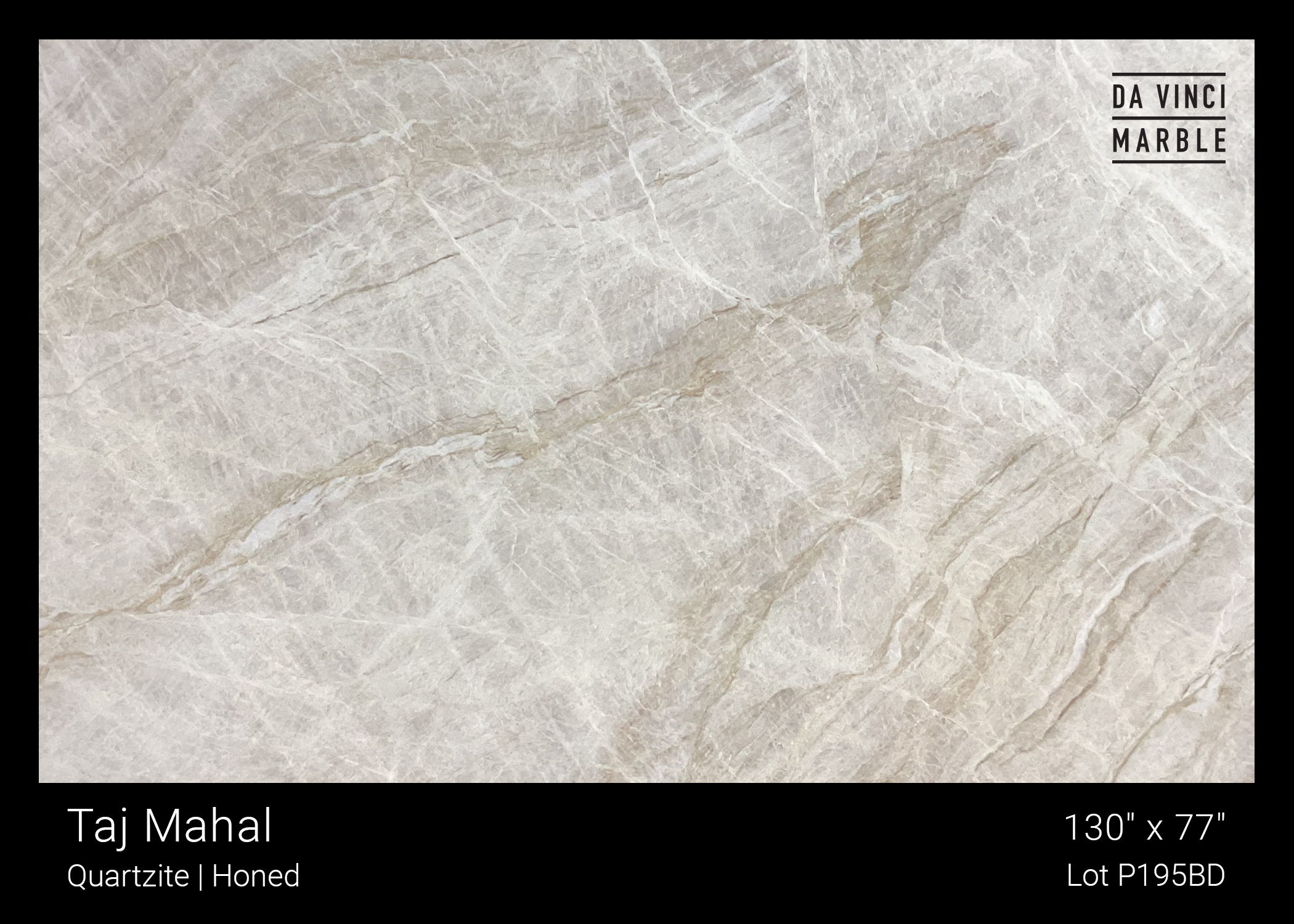 Taj Mahal Honed Finish 3/4