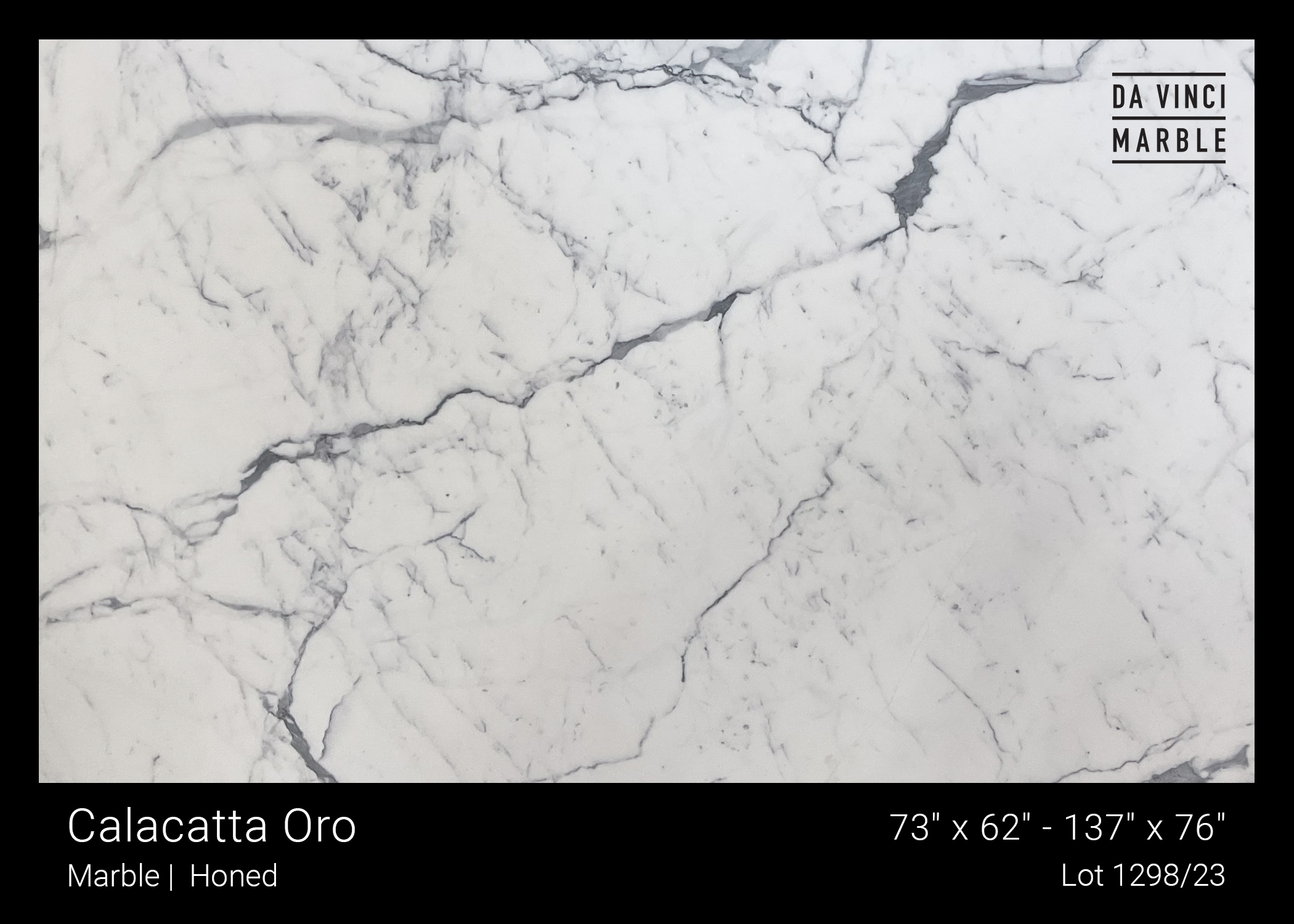 Calacatta Oro Honed 3/4