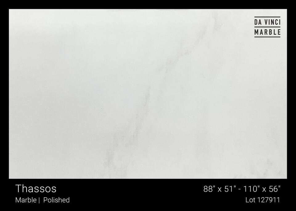 Thassos Polished 2Cm Slab