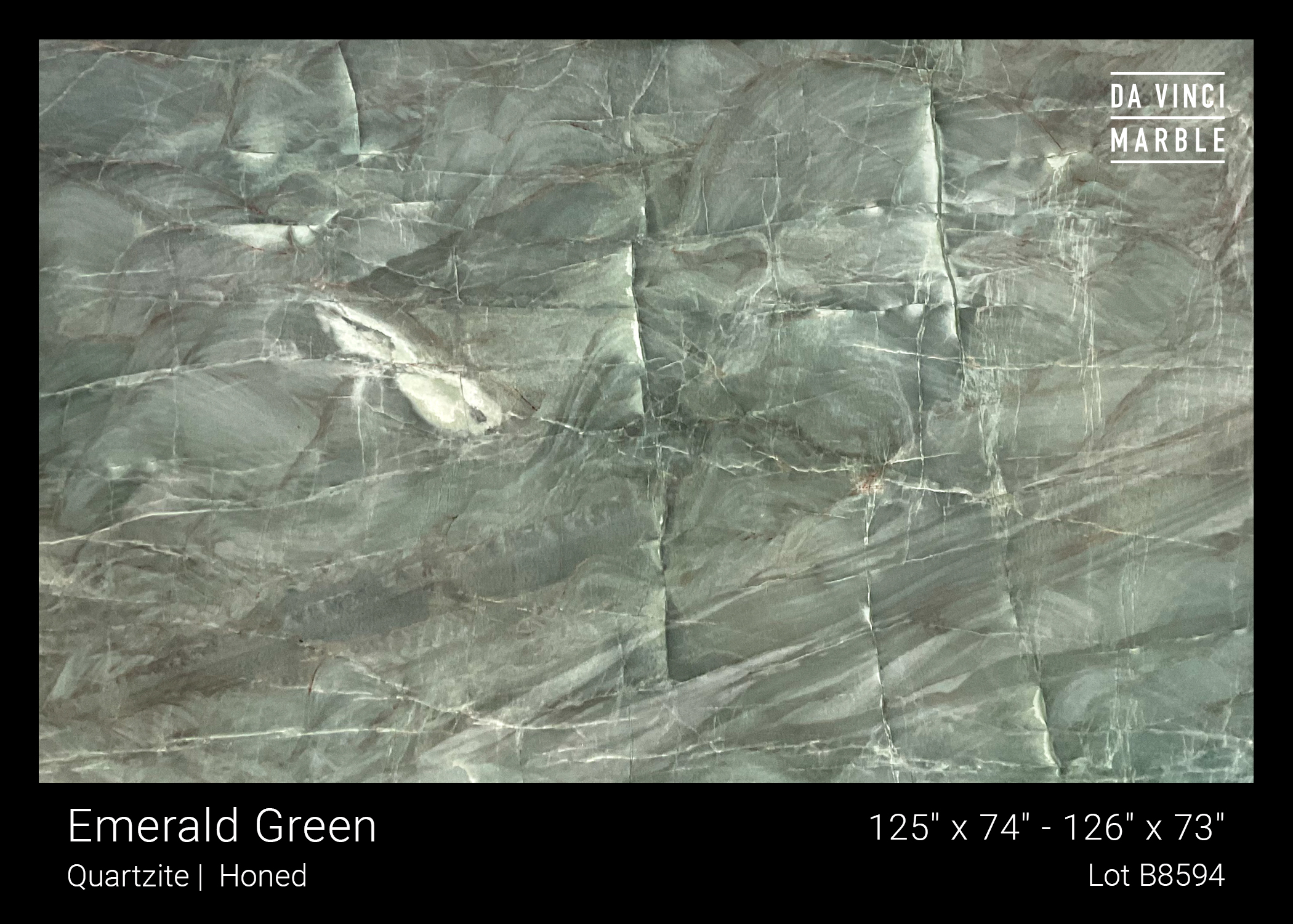 Emerald Green Honed 3/4